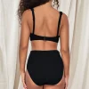 Sunsets Pacifica Black Hannah High Waist Bottom< Plus Size | High-Waist