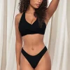 Sunsets Pacifica Black Mirabella Top< Plus Size | Wire-Free