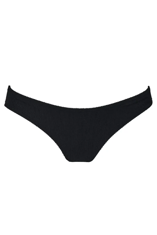 Sunsets Pacifica Black Penny Hipster Bottom< Low-Rise | Bikini Bottoms