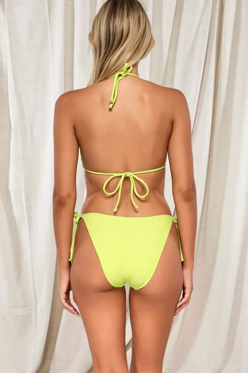 Sunsets Pacifica Bright Pear Tiana Triangle Top< Wire-Free | Bikini Tops