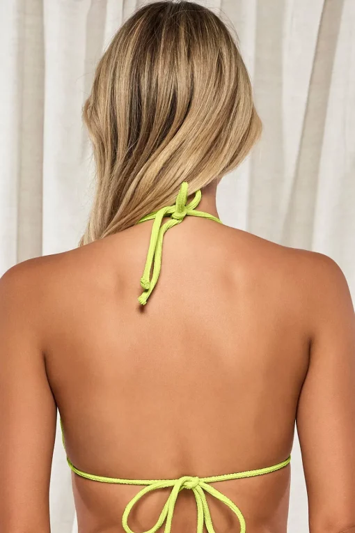 Sunsets Pacifica Bright Pear Tiana Triangle Top< Wire-Free | Bikini Tops