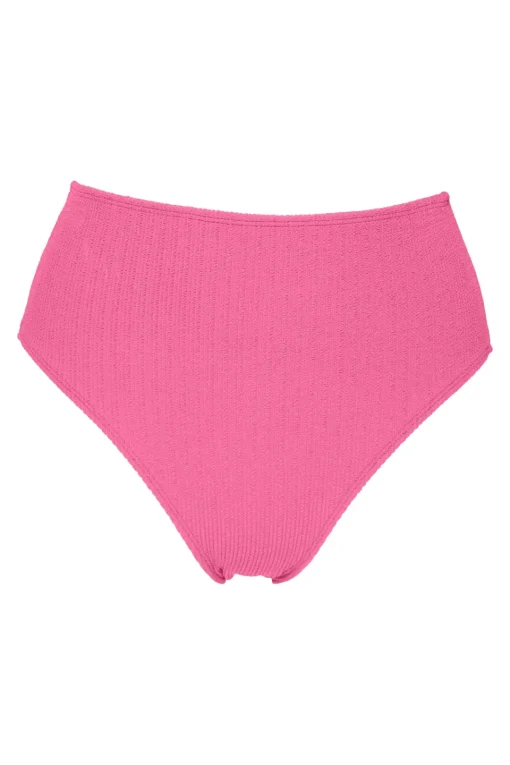 Sunsets Pacifica Dragon Fruit Astrid High Waist Bottom< High-Waist | Bikini Bottoms