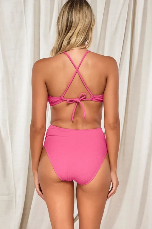 Sunsets Pacifica Dragon Fruit Indie Bralette Top< Wire-Free | Bikini Tops