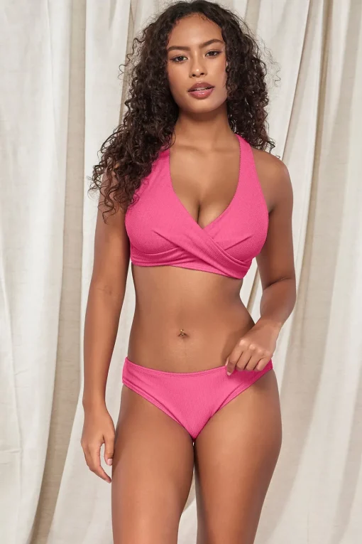 Sunsets Pacifica Dragon Fruit Mirabella Top< Plus Size | Wire-Free