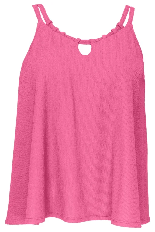 Sunsets Pacifica Dragon Fruit Sadie Tankini Top< Plus Size | Wire-Free