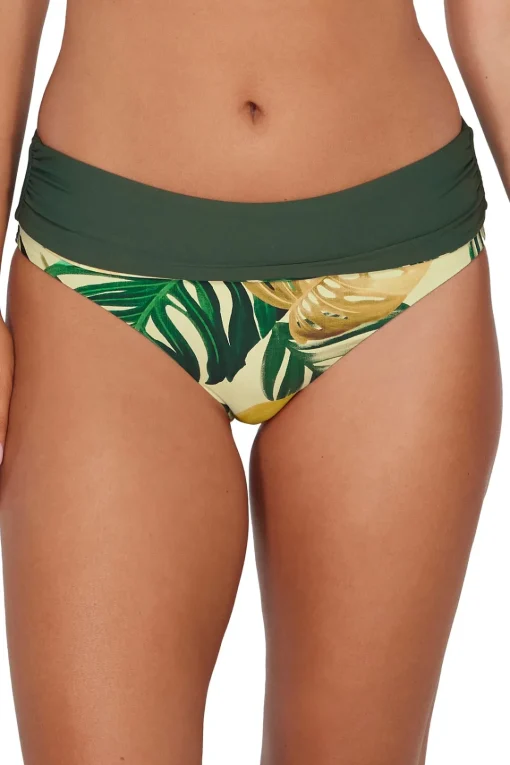 Sunsets Amber Oasis Capri High Waist Bottom< Plus Size | High-Waist