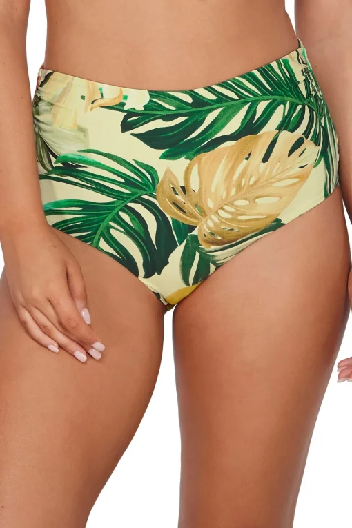 Sunsets Amber Oasis Capri High Waist Bottom< Plus Size | High-Waist