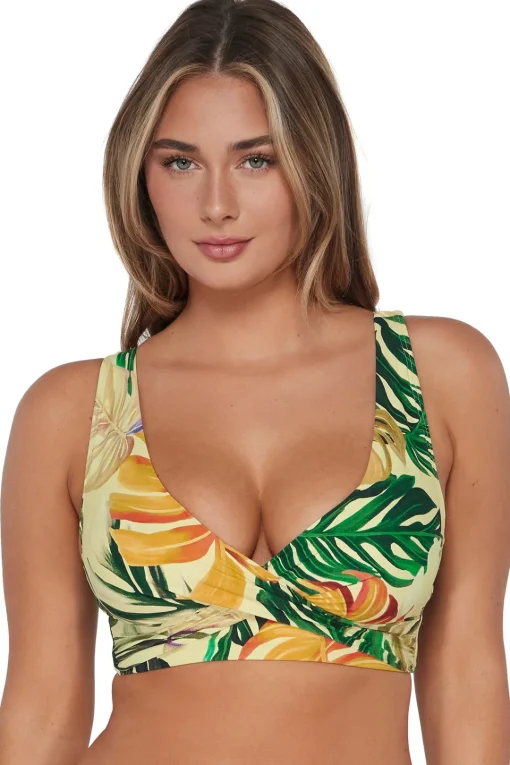 Sunsets Amber Oasis Elsie Top< Plus Size | Underwire