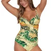 Sunsets Amber Oasis Serena Tankini Top< Plus Size | Underwire