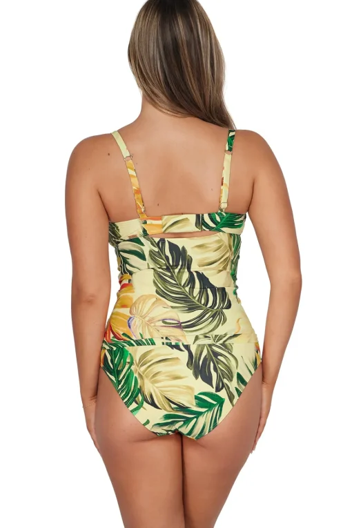 Sunsets Amber Oasis Serena Tankini Top< Plus Size | Underwire