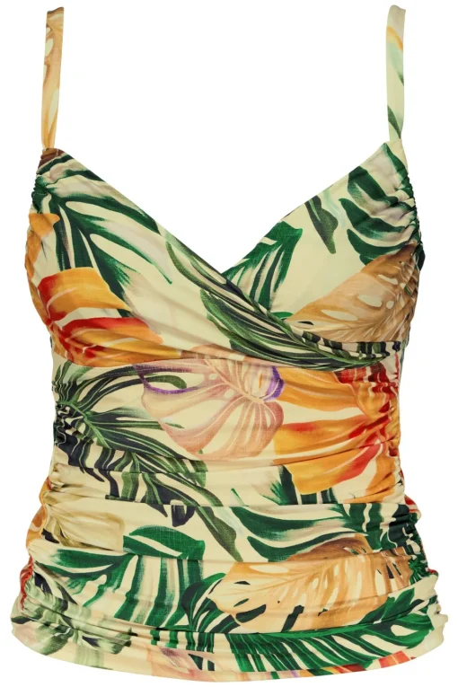 Sunsets Amber Oasis Serena Tankini Top< Plus Size | Underwire