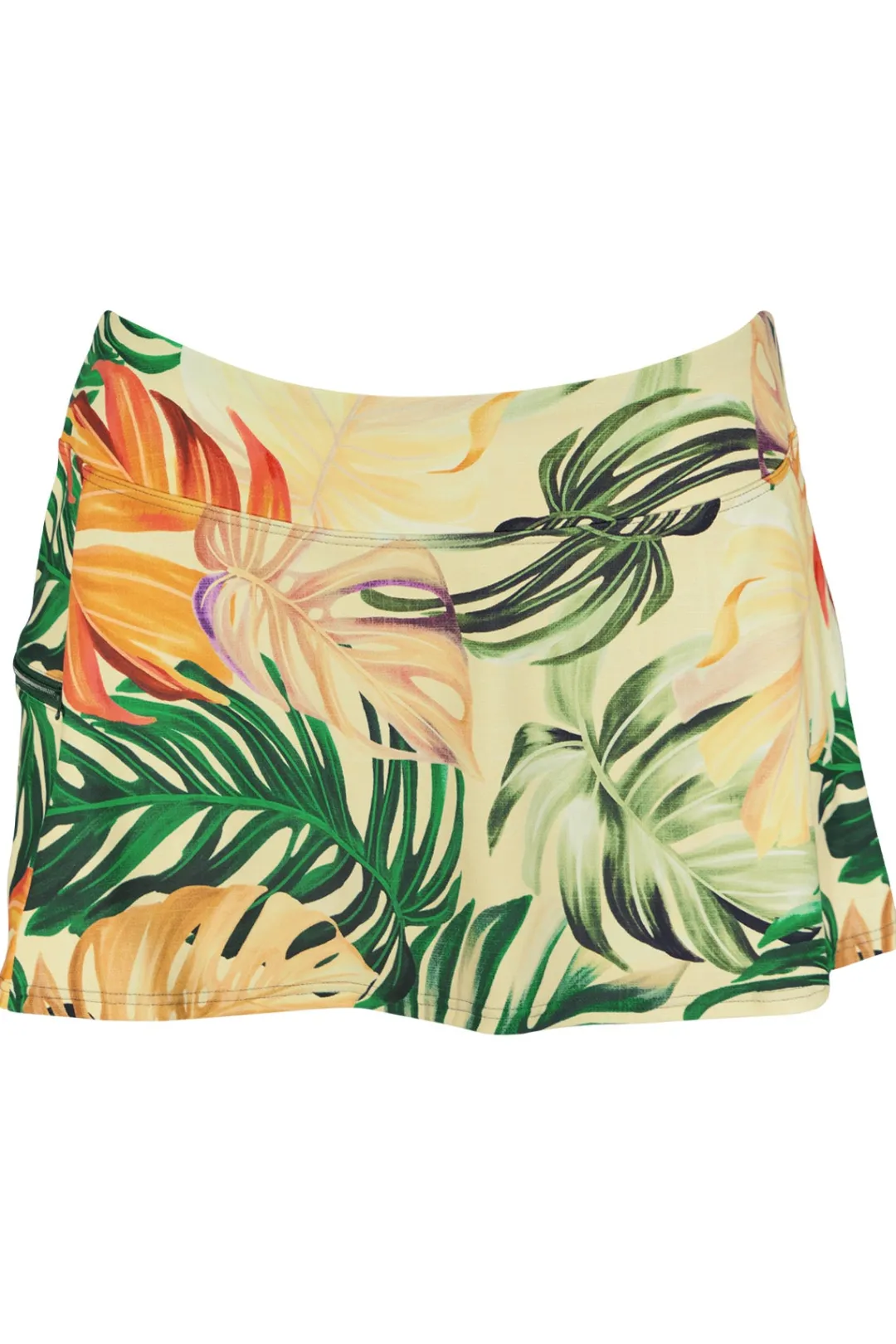 Sunsets Amber Oasis Sporty Swim Skirt Bottom< Plus Size