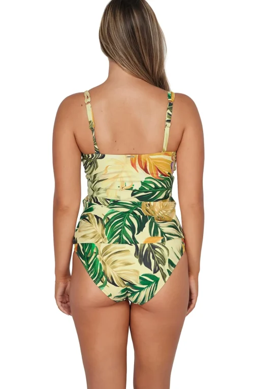 Sunsets Amber Oasis Taylor Tankini Top< Plus Size | Underwire