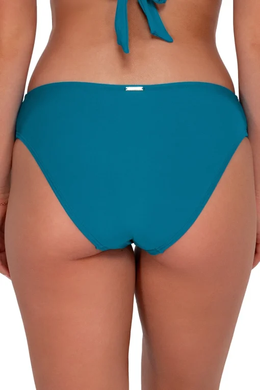 Sunsets Avalon Teal Audra Hipster Bottom< Bikini Bottoms | Low-Rise