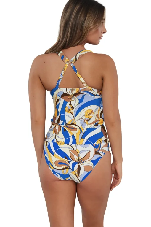 Sunsets Bali Bungalow Elsie Tankini Top< Plus Size | Underwire