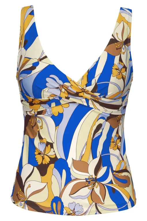 Sunsets Bali Bungalow Elsie Tankini Top< Plus Size | Underwire