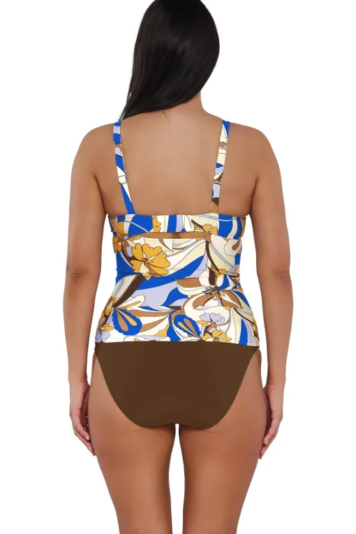 Sunsets Bali Bungalow Serena Tankini Top< Plus Size | Underwire