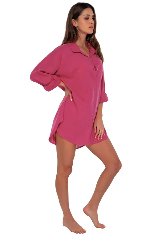 Sunsets Begonia Delilah Shirt< Cover-Ups