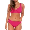 Sunsets Begonia Sandbar Rib Vienna V-Wire Top< Plus Size | Underwire