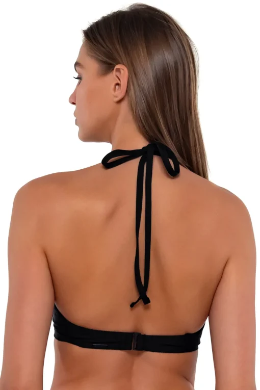 Sunsets Black Brooke U-Wire Top< Underwire | Bikini Tops