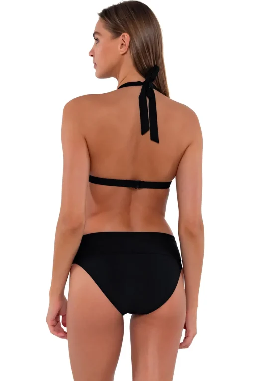 Sunsets Black Hannah High Waist Bottom< High-Waist