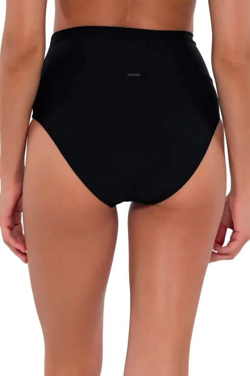 Sunsets Black Hannah High Waist Bottom< High-Waist