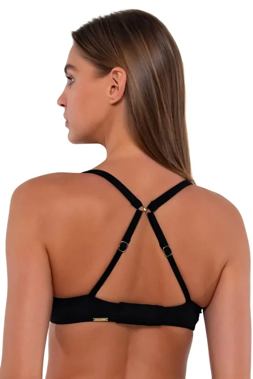 Sunsets Black Juliette Underwire Top< Underwire | Bikini Tops