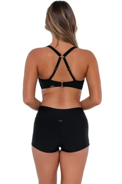 Sunsets Black Taylor Bralette Top< Plus Size | Bra-Sized
