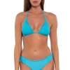 Sunsets Blue Bliss Laney Triangle Top< Bikini Tops