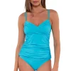 Sunsets Blue Bliss Simone Tankini Top< Tankinis
