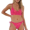 Sunsets Blushing Palms Sandbar Rib Lyla Bralette Top< Wire-Free