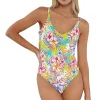 Sunsets Botanical Bliss Sandbar Rib Veronica One Piece< Classic