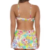 Sunsets Botanical Bliss Sandbar Rib Sporty Swim Skirt< Plus Size
