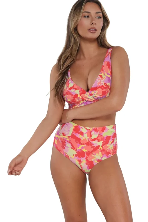 Sunsets Butterfly Beach Capri High Waist Bottom< Plus Size | High-Waist