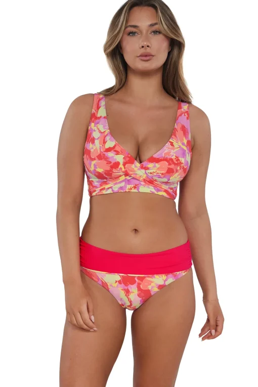 Sunsets Butterfly Beach Elsie Top< Plus Size | Underwire