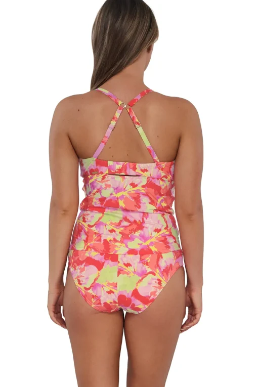 Sunsets Butterfly Beach Zuri V-Wire Tankini Top< Plus Size | Underwire