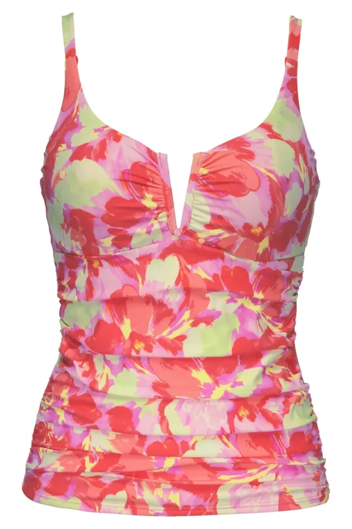 Sunsets Butterfly Beach Zuri V-Wire Tankini Top< Plus Size | Underwire