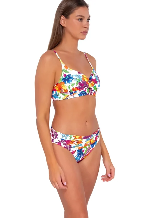 Sunsets Camilla Flora Unforgettable Bottom< Plus Size | Bikini Bottoms