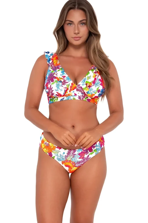 Sunsets Camilla Flora Willa Wireless Top< Plus Size | Wire-Free