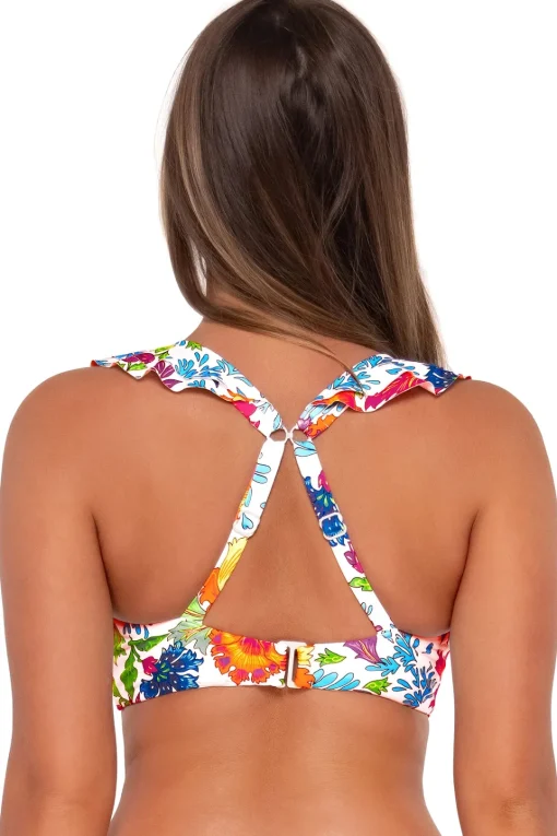 Sunsets Camilla Flora Willa Wireless Top< Plus Size | Wire-Free