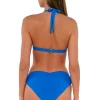 Sunsets Electric Blue Alana Reversible Hipster Bottom< Low-Rise | Bikini Bottoms