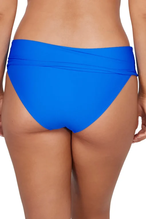 Sunsets Electric Blue Capri High Waist Bottom< Plus Size | High-Waist