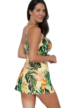 Sunsets Escape Amber Oasis Sienna Swim Dress< Swim Dress