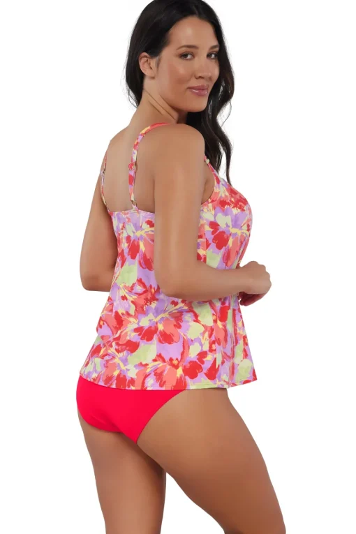 Sunsets Escape Butterfly Beach Jenna Tankini Top< Tankinis