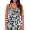 Sunsets Escape Caribbean Seagrass Texture Sienna Swim Dress< Swim Dress