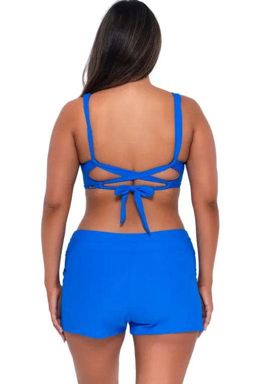 Sunsets Escape Electric Blue Laguna Swim Short< Swim Shorts
