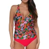 Sunsets Escape Hummingbird Cove Emerson Tankini Top< Plus Size | Underwire