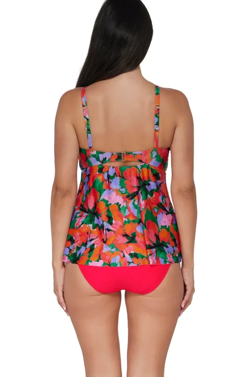 Sunsets Escape Hummingbird Cove Tori Tankini Top< Plus Size | Wire-Free