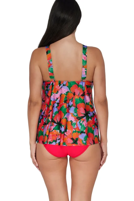 Sunsets Escape Hummingbird Cove Sadie Tankini Top< Plus Size | Wire-Free