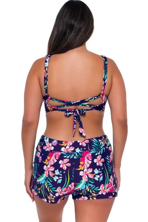 Sunsets Escape Island Getaway Laguna Swim Short< Plus Size